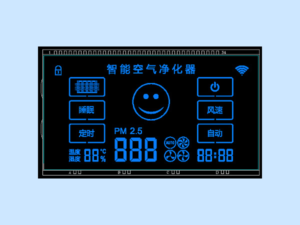 空气净化器屏