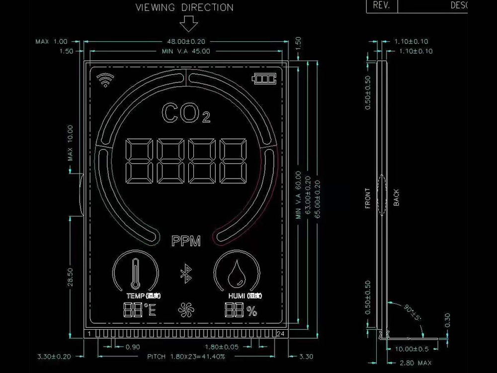 LCD液晶显示屏异常实例