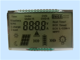 太阳能控制器液晶屏