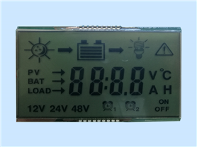 太阳能控制器液晶屏